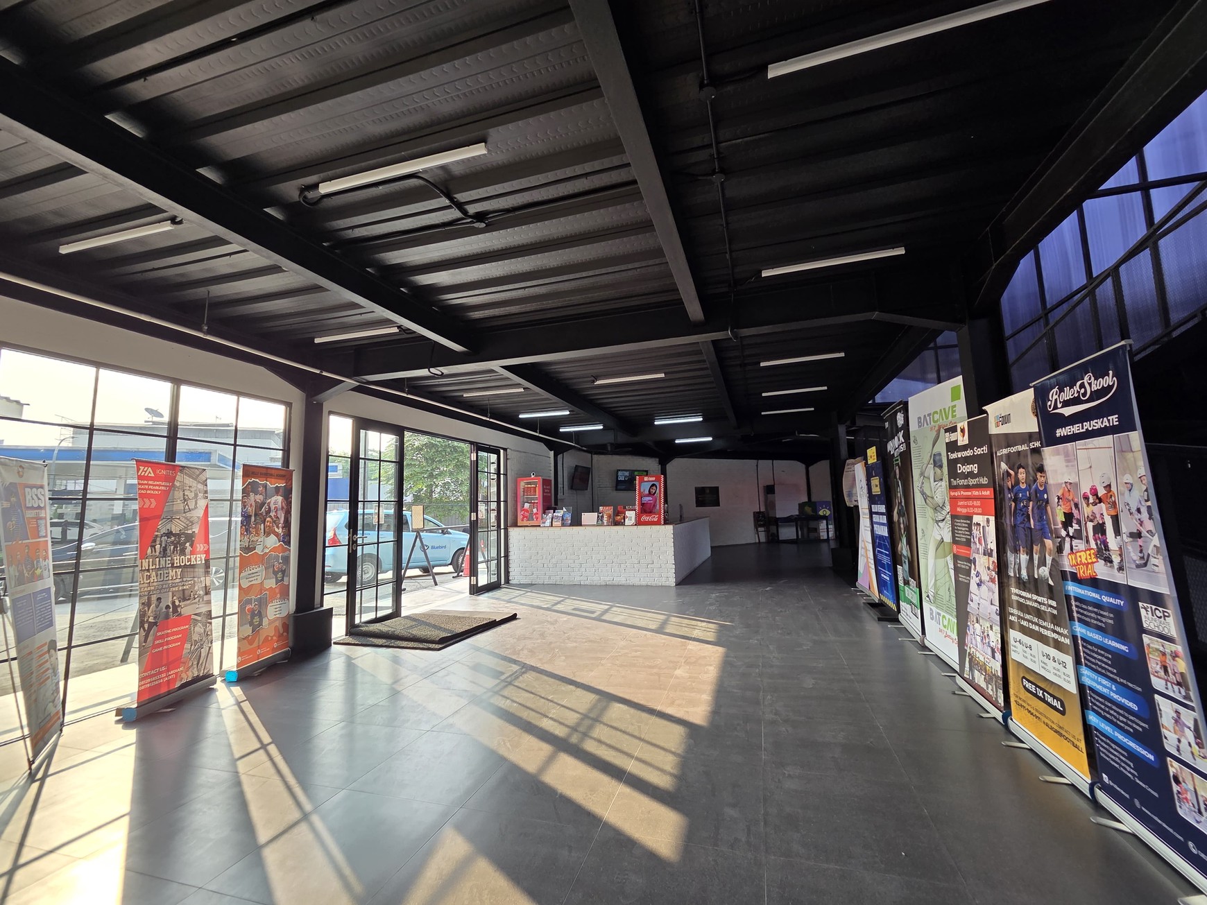 Retail space untuk usaha sport Club di Bintaro.