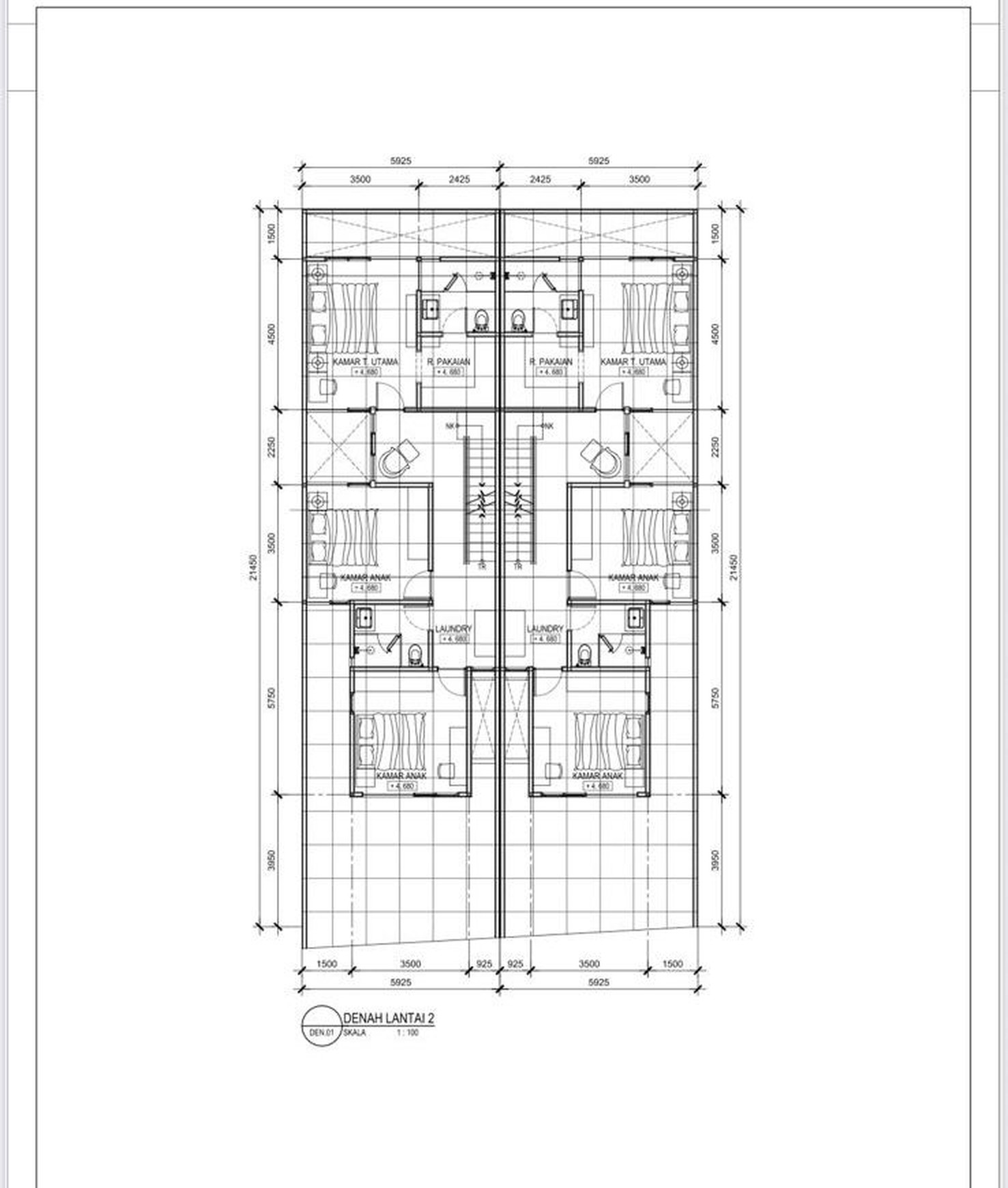 Dijual rumah baru di Kemang