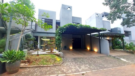 Rumah Cantik Design Modern di Cluster Premium Bintaro Pesanggrahan Jakarta Selatan
