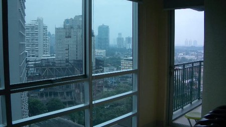 DIJUAL APARTEMEN SAHID SUDIRMAN RESIDENCE, 3BR, LT 10, VIEW JL.JEND.SUDIRMAN