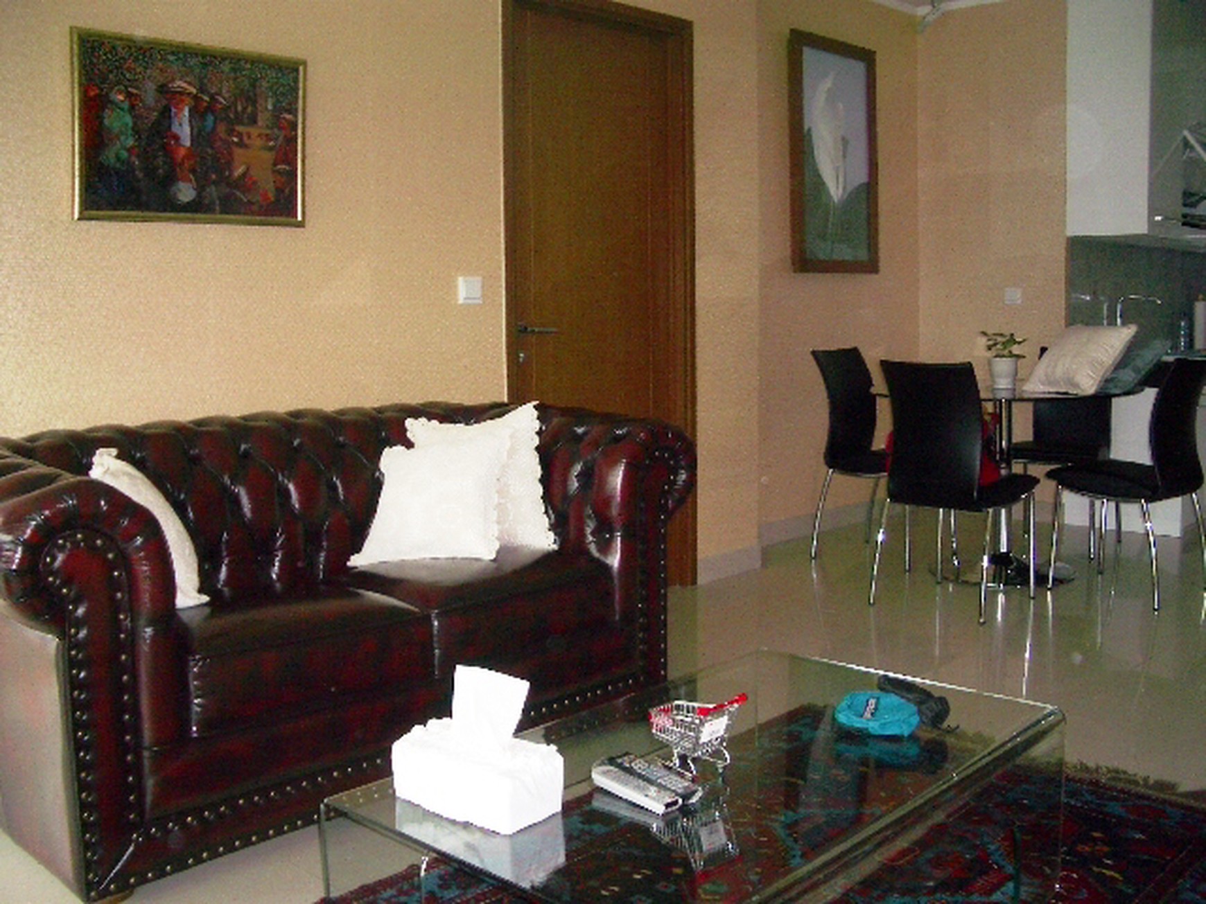 DIJUAL APARTEMEN SAHID SUDIRMAN RESIDENCE, 3BR, LT 10, VIEW JL.JEND.SUDIRMAN