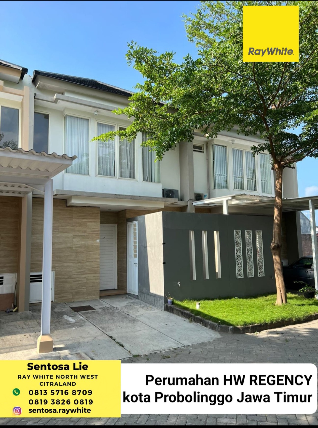 Dijual Rumah Hayam Wuruk Regency Kota Probolinggo Jawa Timur - Modern Minimalis 2 Lantai Spesial 4 Kamar Tidur