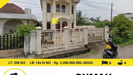Rumah tengah kota dijual cepat