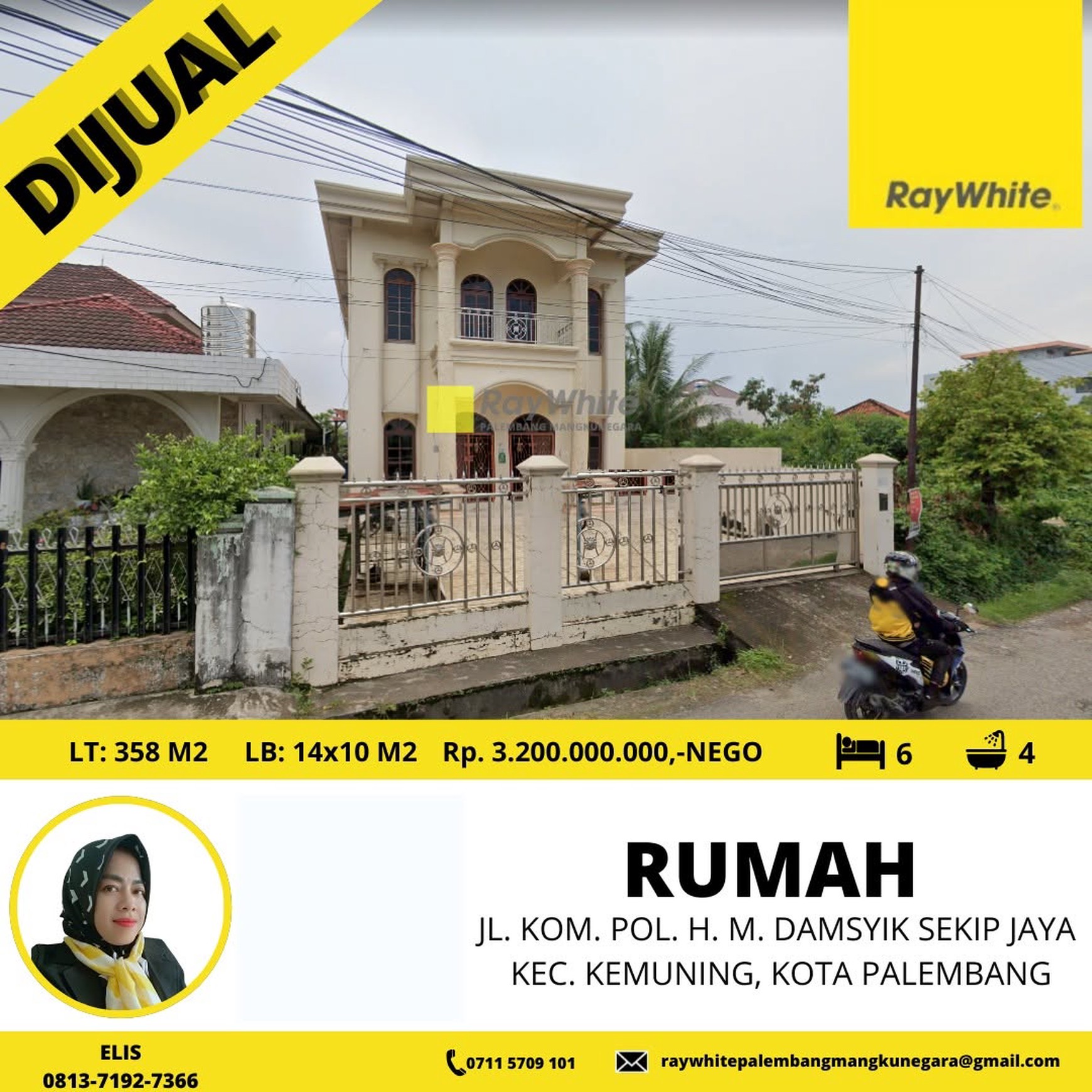 Rumah tengah kota dijual cepat