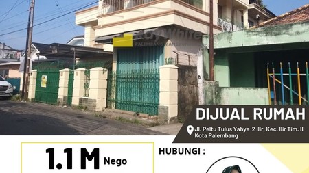 Rumah murah ditengah kota palembang