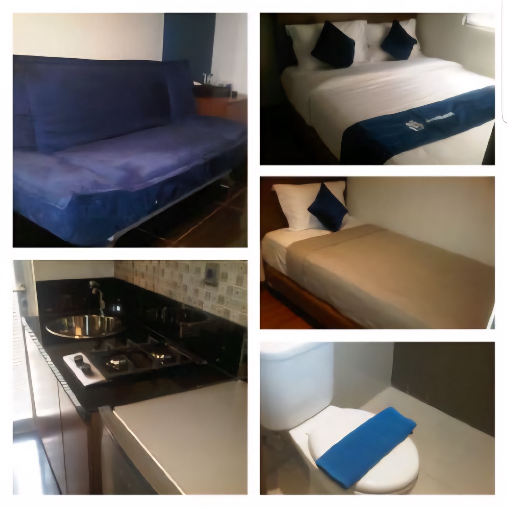 Dijual 7 unit studio, 2BR, dan 1 kios di Apartemen Kebagusan City