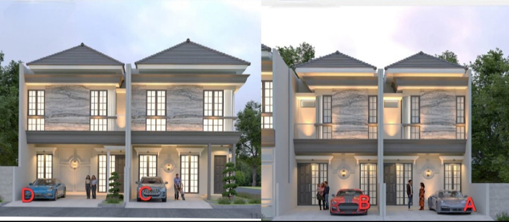 Hook Spesial 4 Kamar Tidur Dijual Rumah Baru Taman Pondok Indah Wiyung Surabaya Dekat Babatan Pratama, Mukti, Royal Residence, Pakuwon Mall