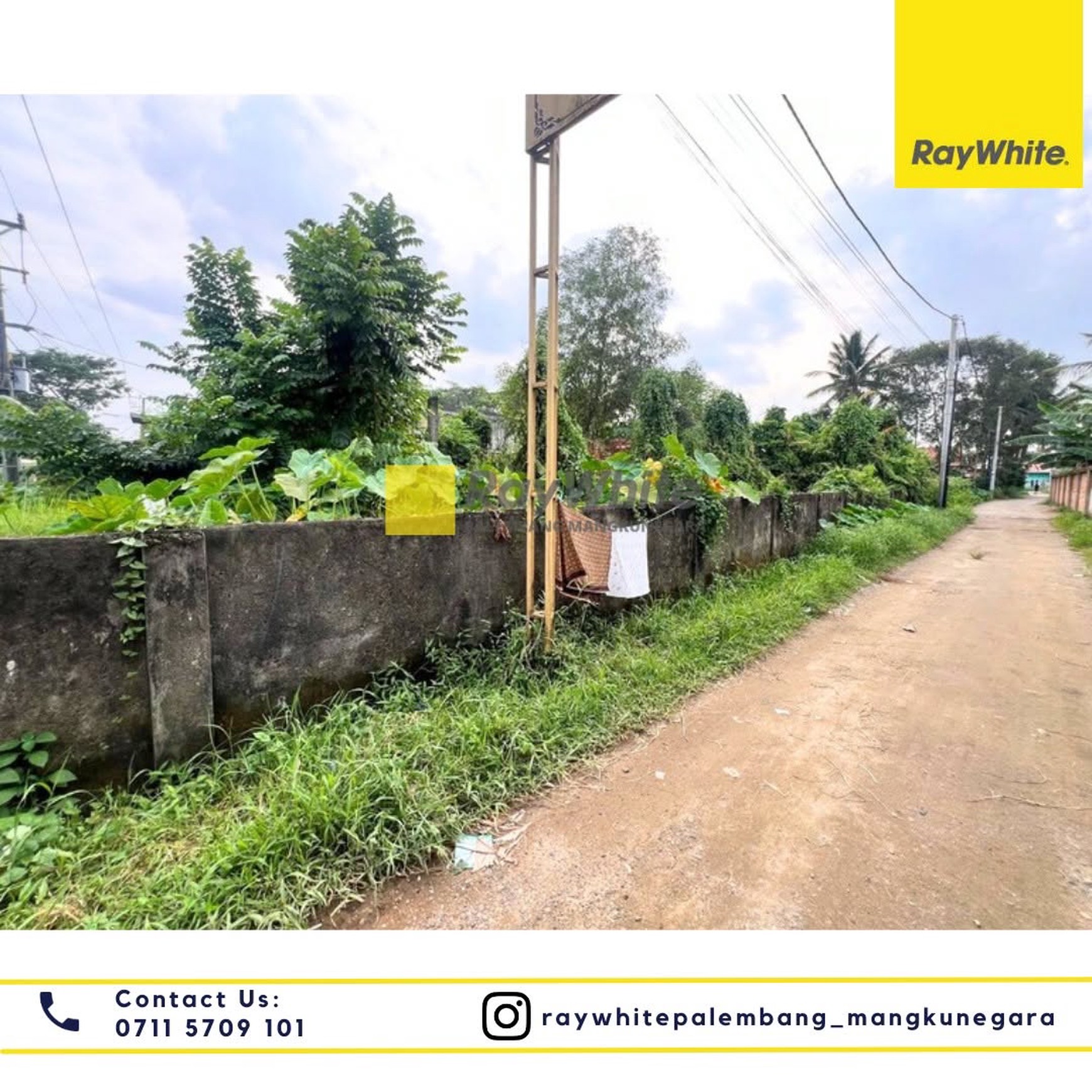 Dijual Cepat Tanah di Jl Kiatmaja Sematang Borang Kota Palembang