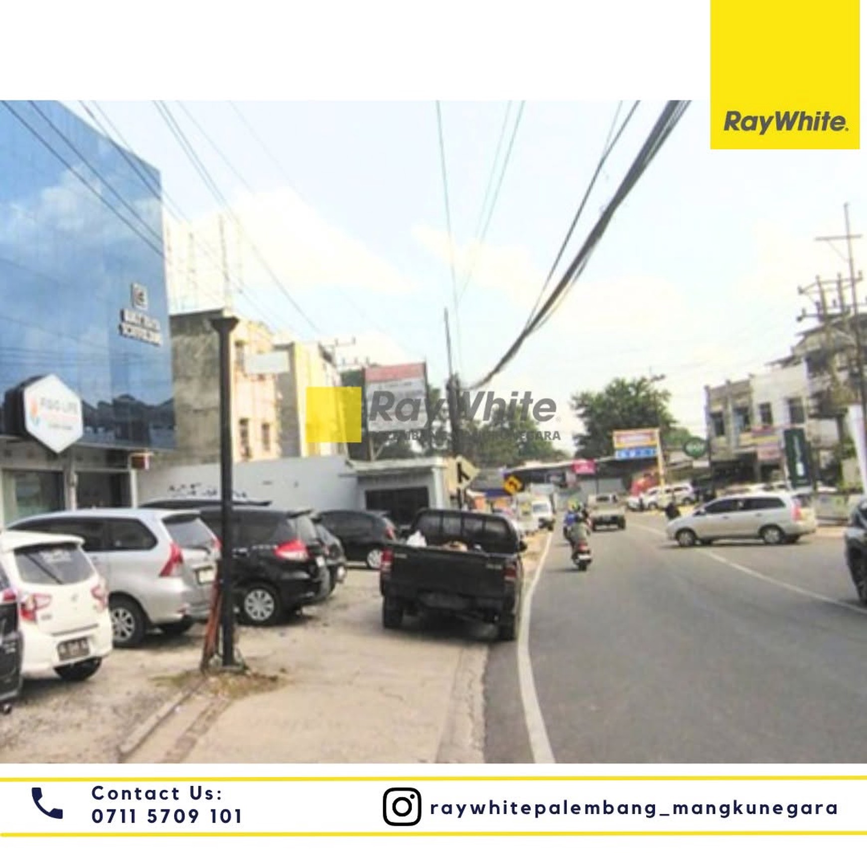 Disewakan Ruko 2 Pintu di Jl Srijaya Negara Bukit Kota Palembang