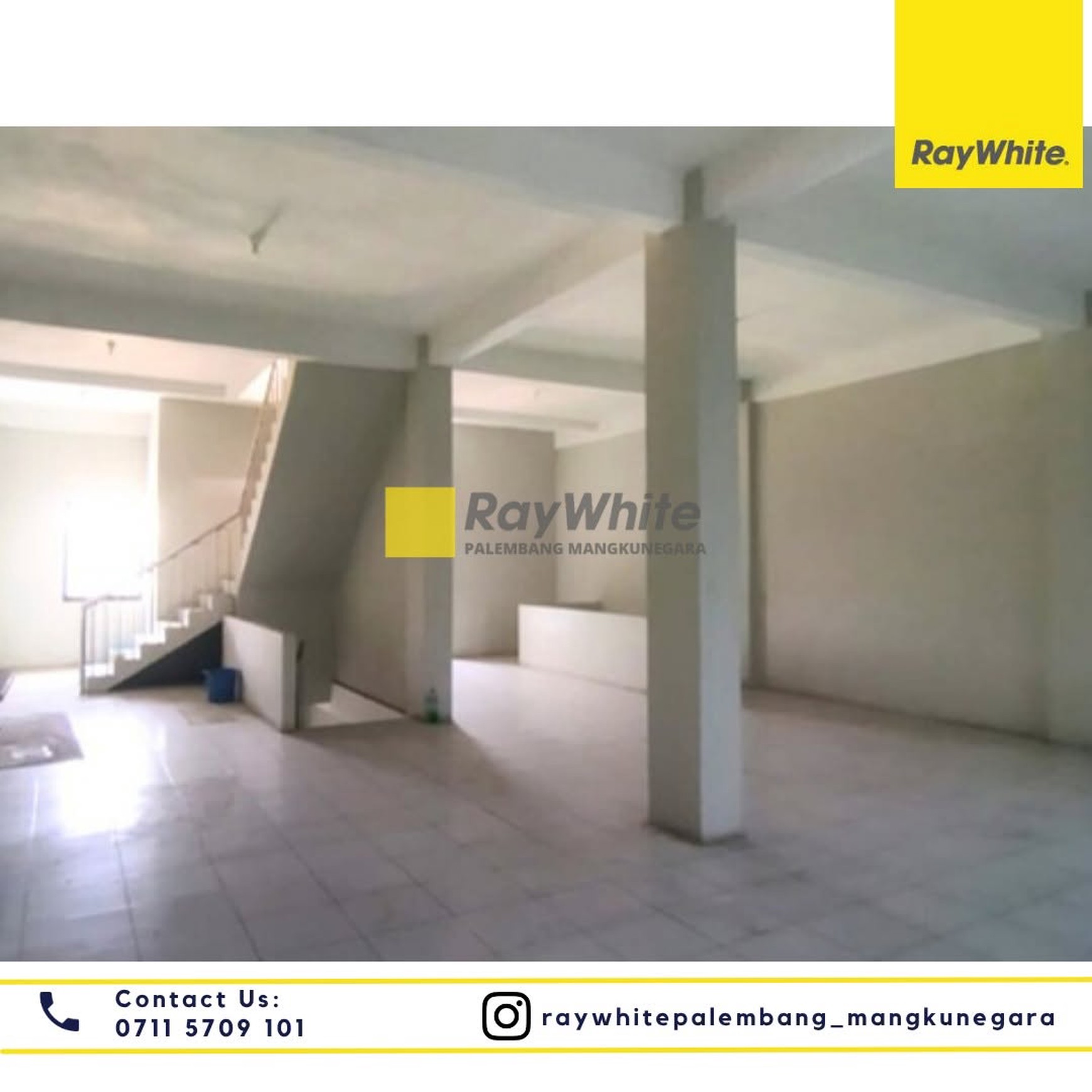 Disewakan Ruko 2 Pintu di Jl Srijaya Negara Bukit Kota Palembang