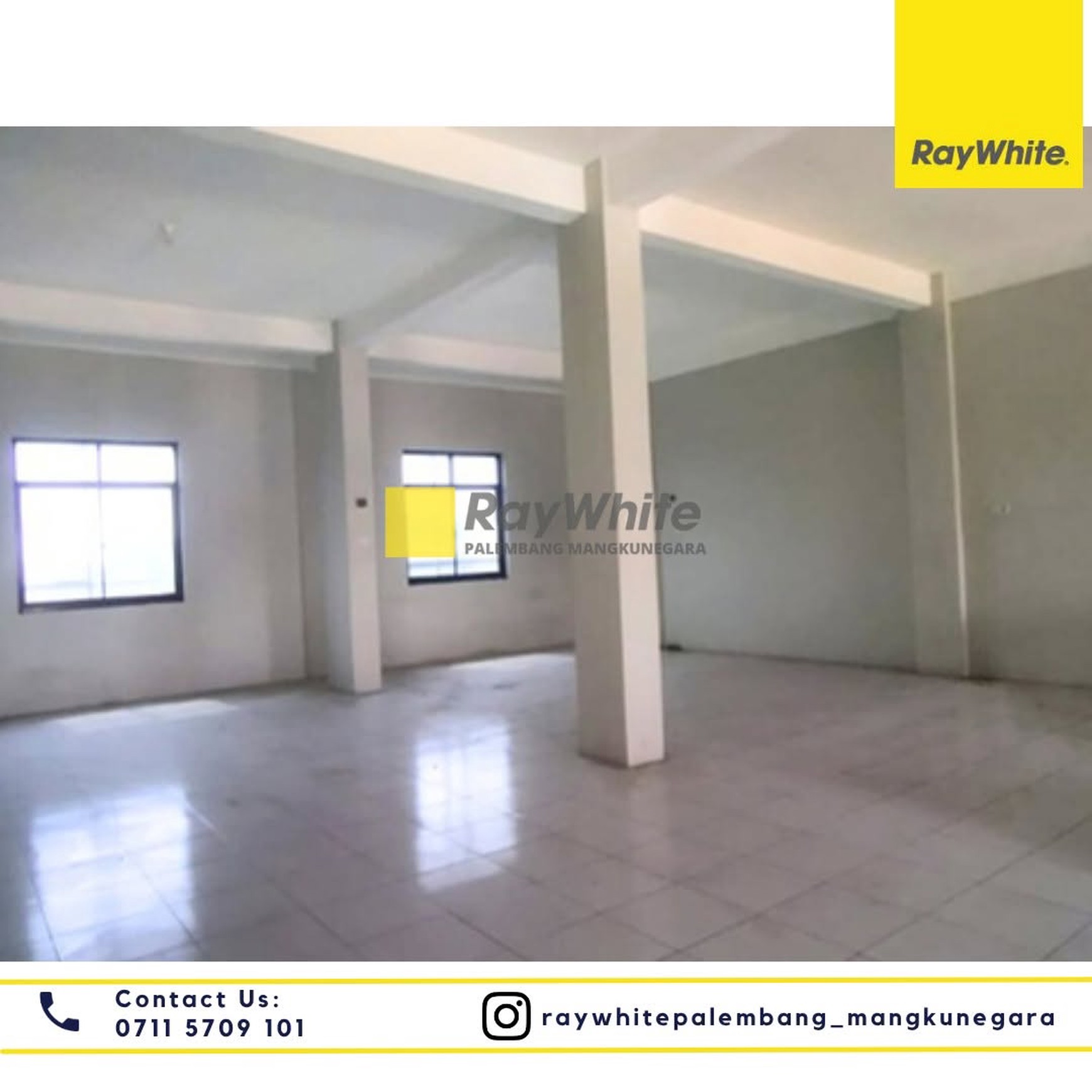 Disewakan Ruko 2 Pintu di Jl Srijaya Negara Bukit Kota Palembang