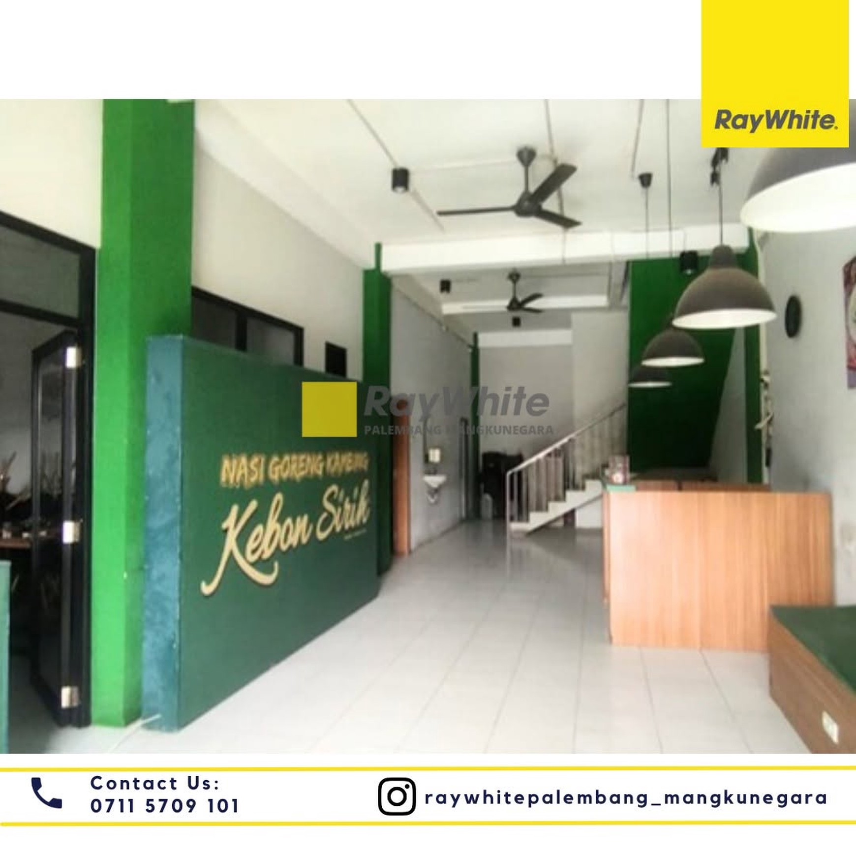 Disewakan Ruko 2 Pintu di Jl Srijaya Negara Bukit Kota Palembang