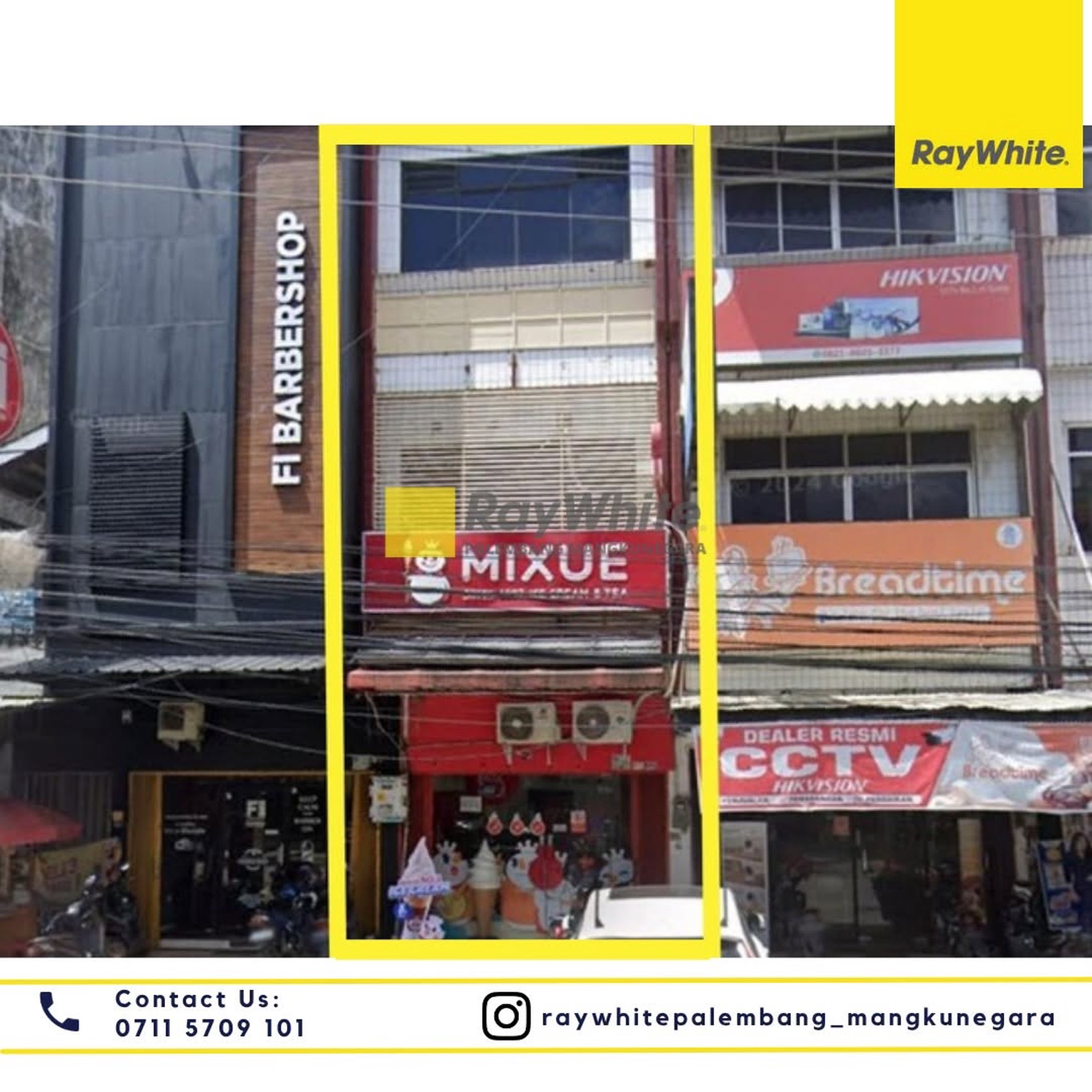 Disewakan Ruko 1 Pintu di Jl Lingkaran Kota Palembang