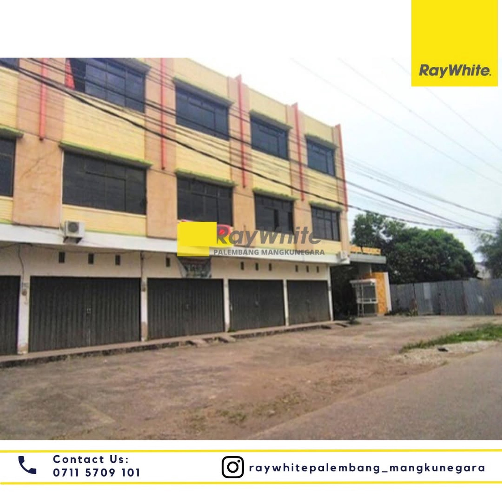 Disewakan Ruko 3 Pintu di Jl Keramat Raya Kab Banyuasin