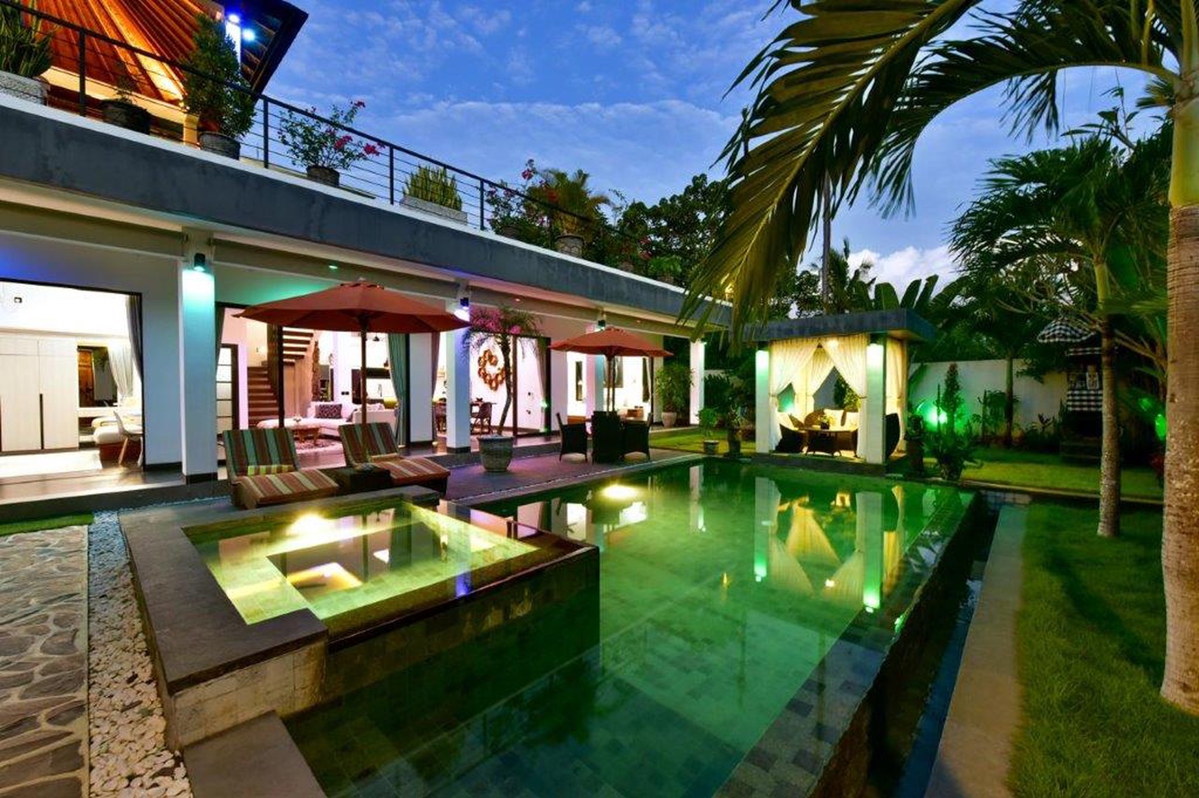 For Sale Modern Villa with Ocean & Mountain Views in Karangasem