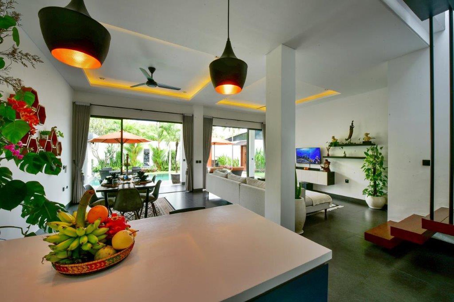 For Sale Modern Villa with Ocean & Mountain Views in Karangasem