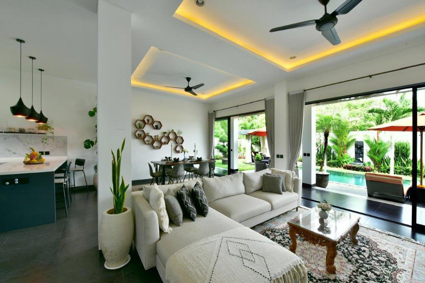 For Sale Modern Villa with Ocean & Mountain Views in Karangasem
