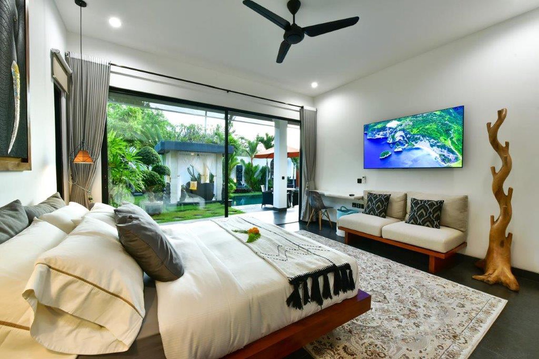 For Sale Modern Villa with Ocean & Mountain Views in Karangasem