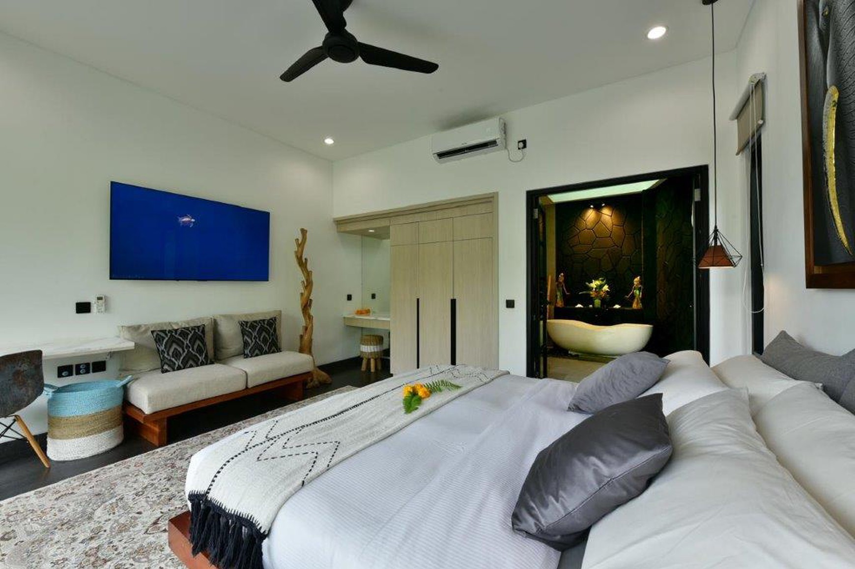 For Sale Modern Villa with Ocean & Mountain Views in Karangasem