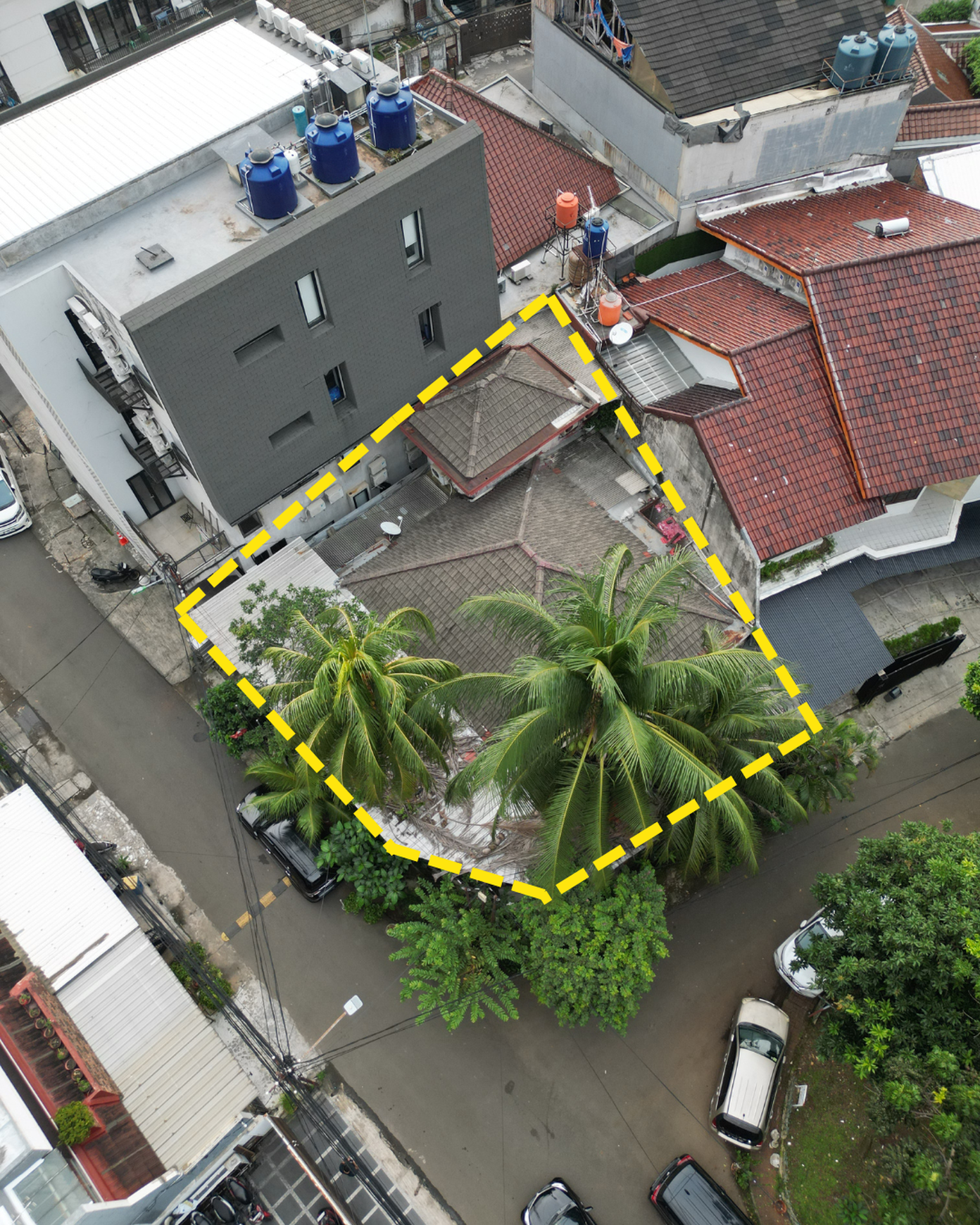 Rumah Lama Hitung Tanah Cocok Untuk Usaha Area Kebayoran Baru