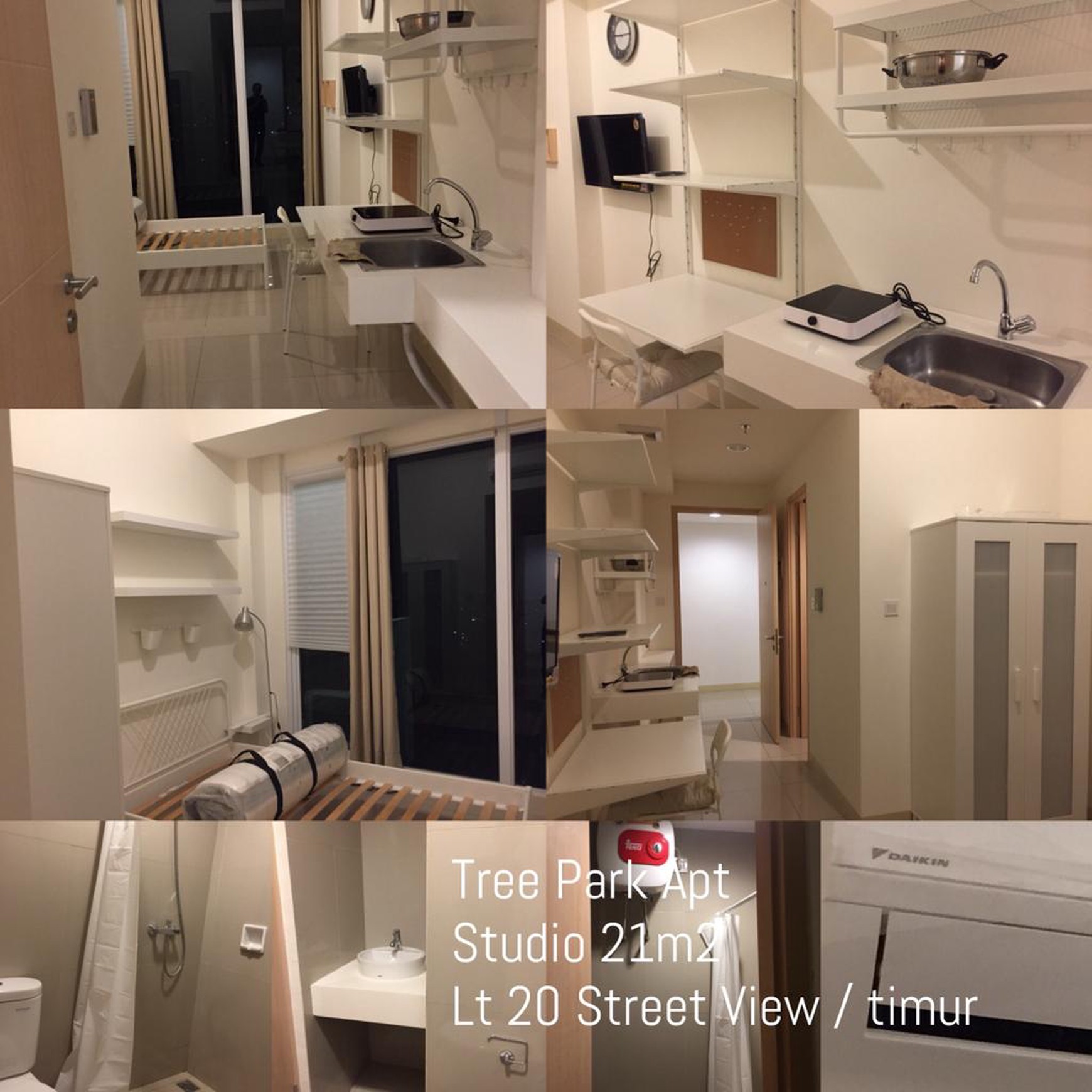 For RENT, Apartement Treepark Serpong