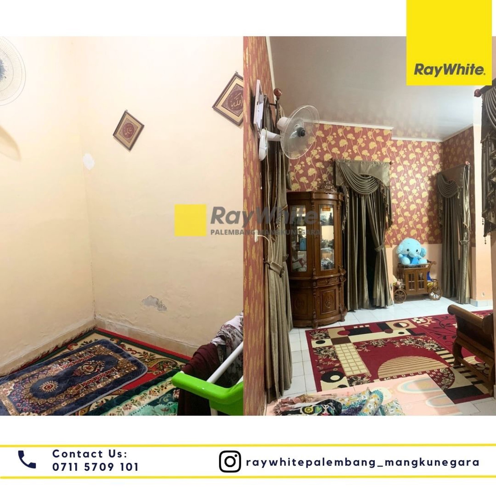 Rumah murah tengah kota palembang 