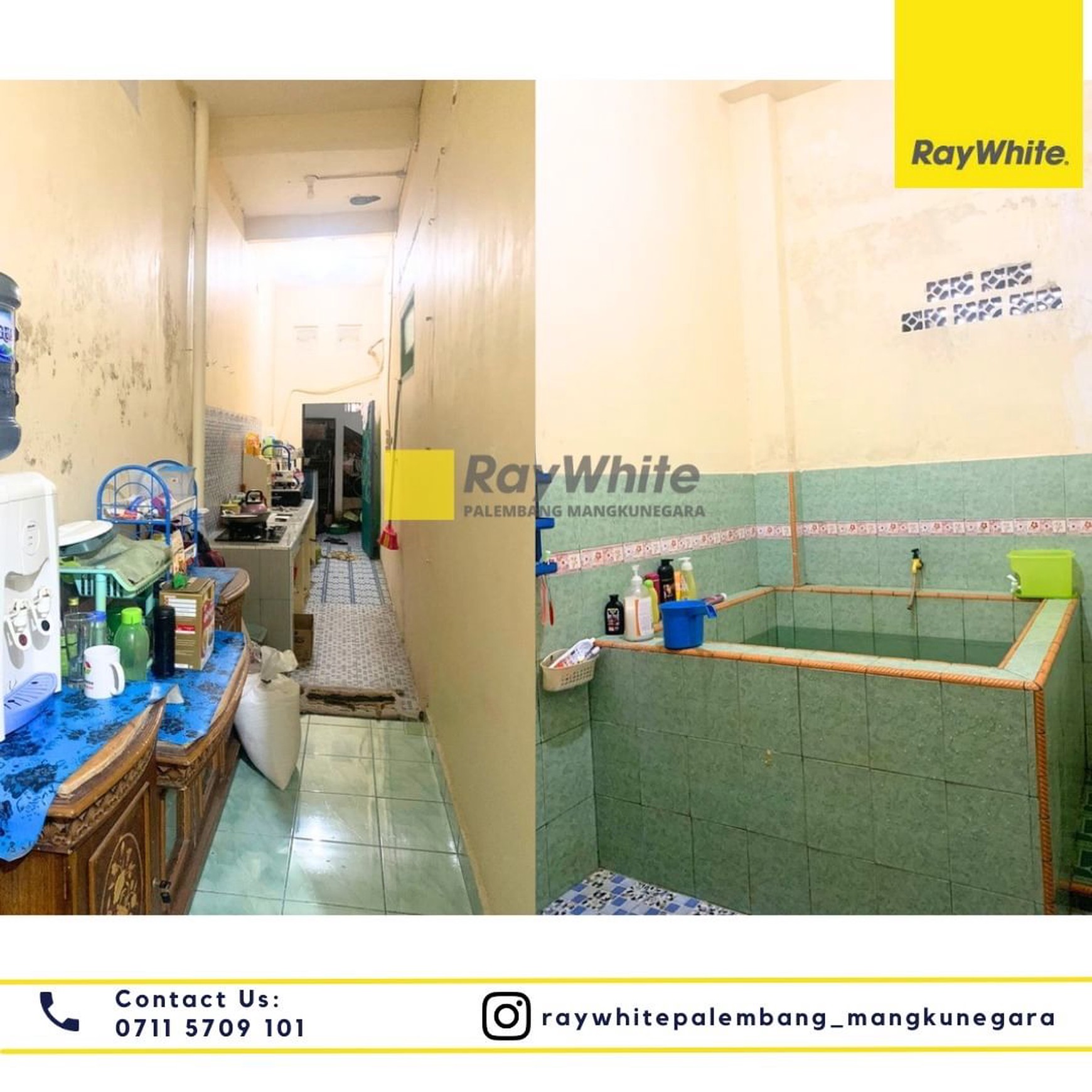 Rumah murah tengah kota palembang 