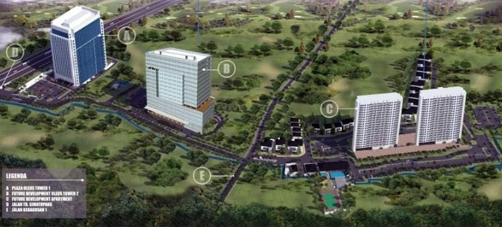 Gedung Di Lokasi Strategis TB Simatupang Jakarta Selatan