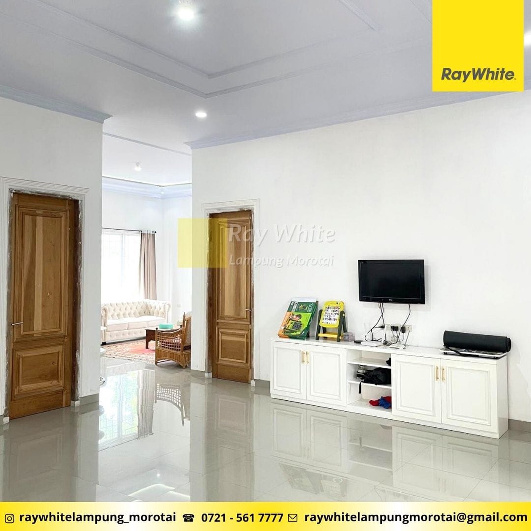 Disewakan rumah full furnished Kemiling luas tanah 660 meter IDR 55 juta/tahun
