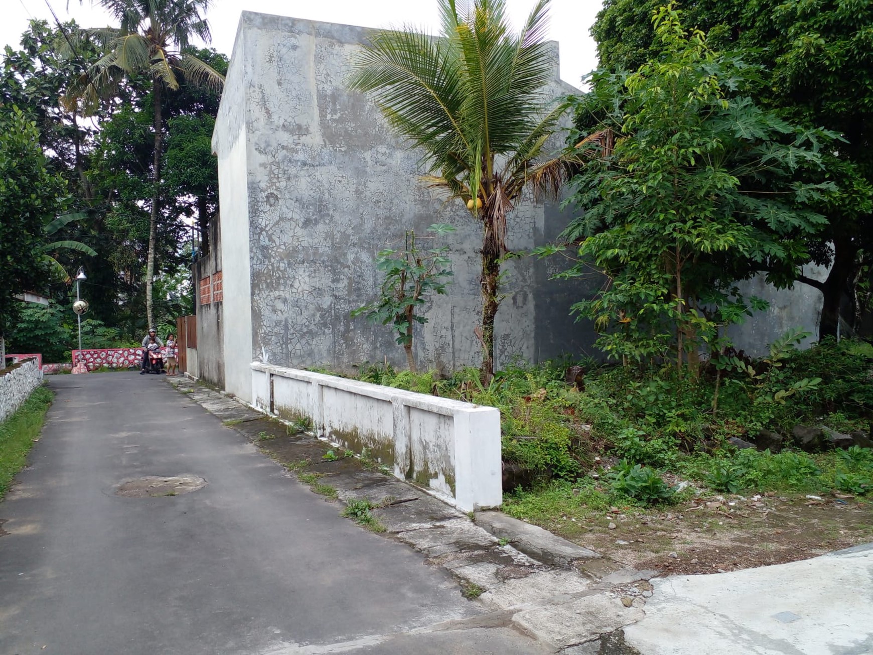 Tanah PEkarangan 192 Meter Persegi Cocok Untuk Rumah Tinggal Di Bangunrejo, Tridadi, Sleman