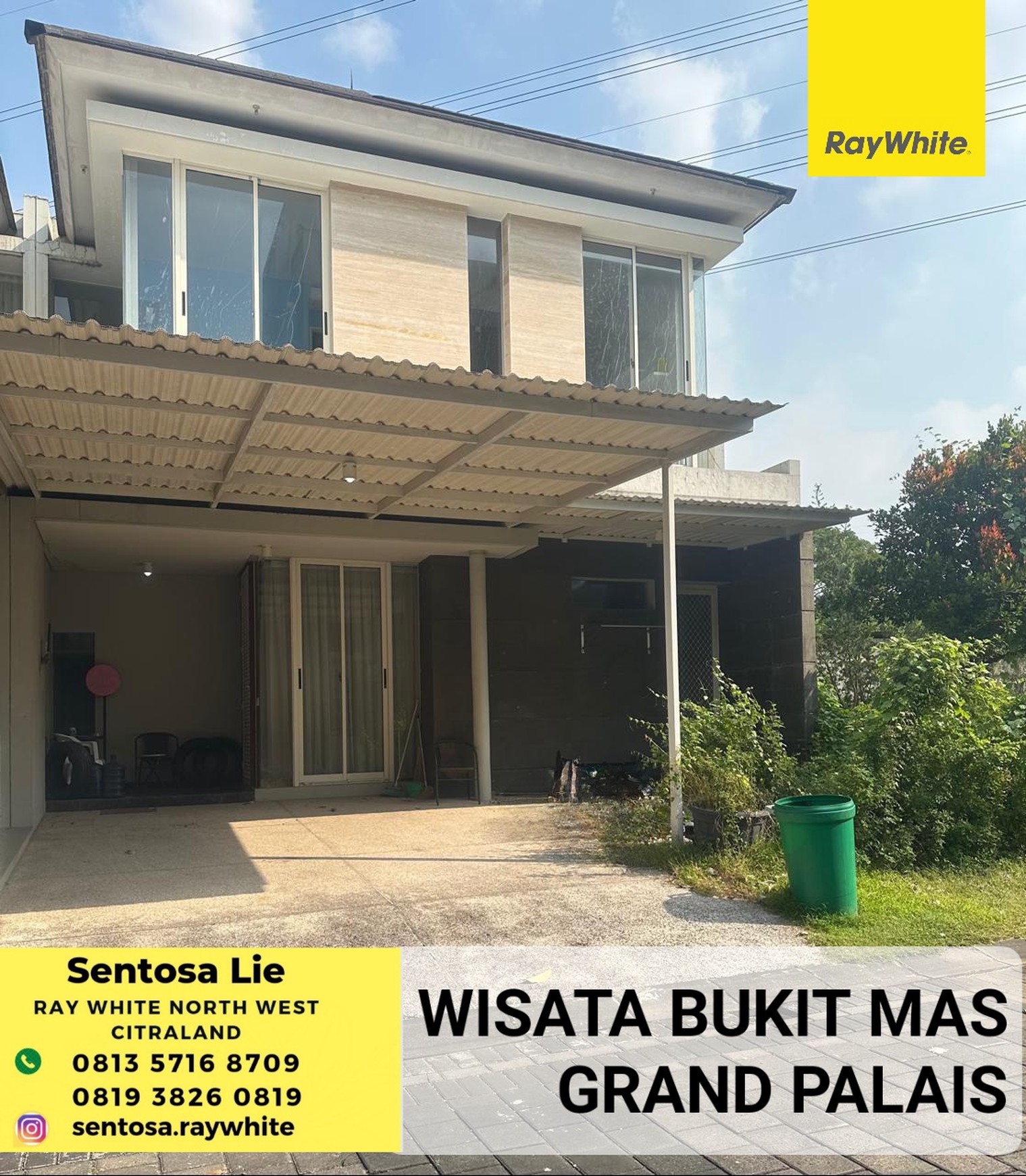 Murah Luas Dijual Rumah Wisata Bukit Mas Grand Palais Dekat Citraland, Pakuwon Indah , Graha Family