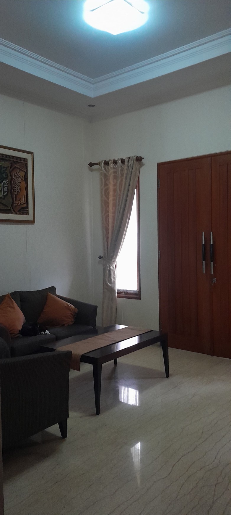 Rumah Modern 2 Lantai di Kebagusan Teras Depan Belakang