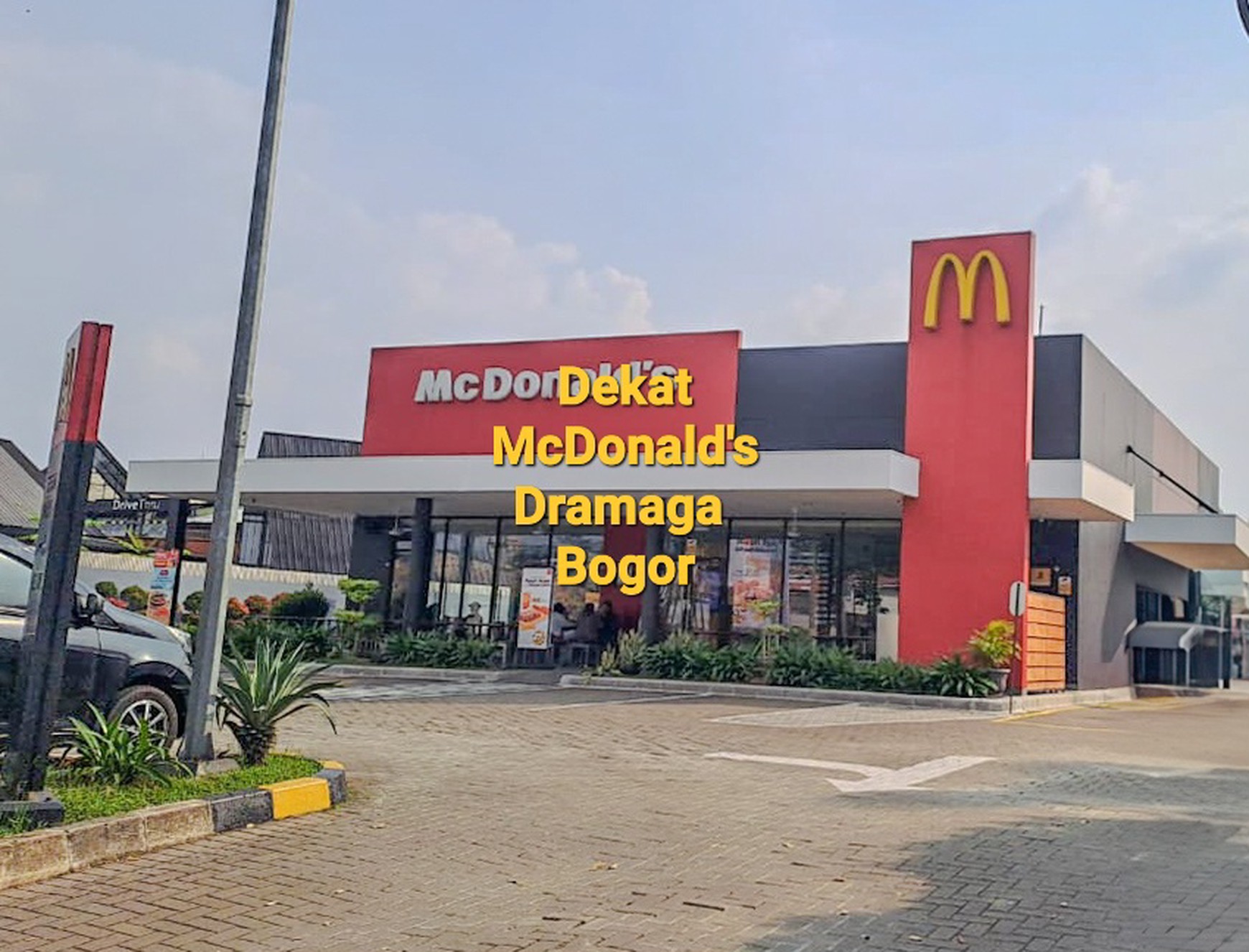 TANAH KAVLING STRATEGIS DEKAT IPB DRAMAGA BOGOR, AKSES MUDAH KE SENTUL CITY