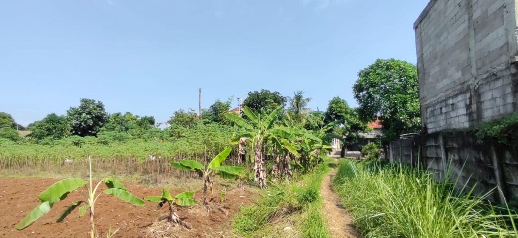 Di jual Lahan/Kavling di Jl. Raya Pengasinan  - Depok