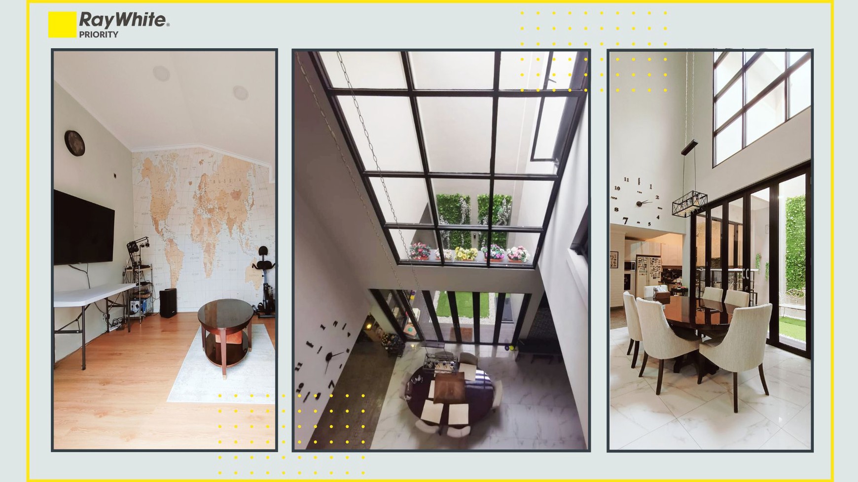 RUMAH MEWAH MINIMALIS MODERN DENGAN ROOFTOP ESTETIK DI CLUSTER MENTENG, BINTARO JAYA