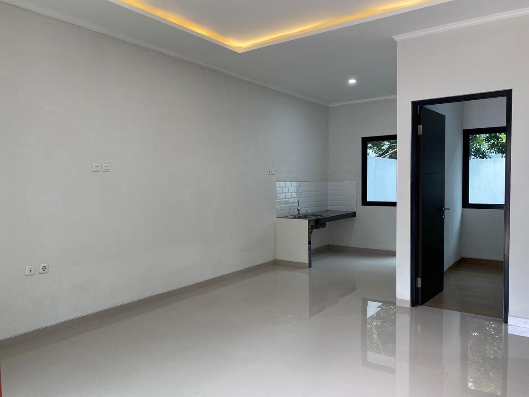 Rumah Baru Bergaya Scandinavian Bebas Banjir Di Jati Warna Bekasi