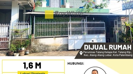 Dijual Rumah Siap Huni Bisa Untuk Usaha Dekat Sekolahan