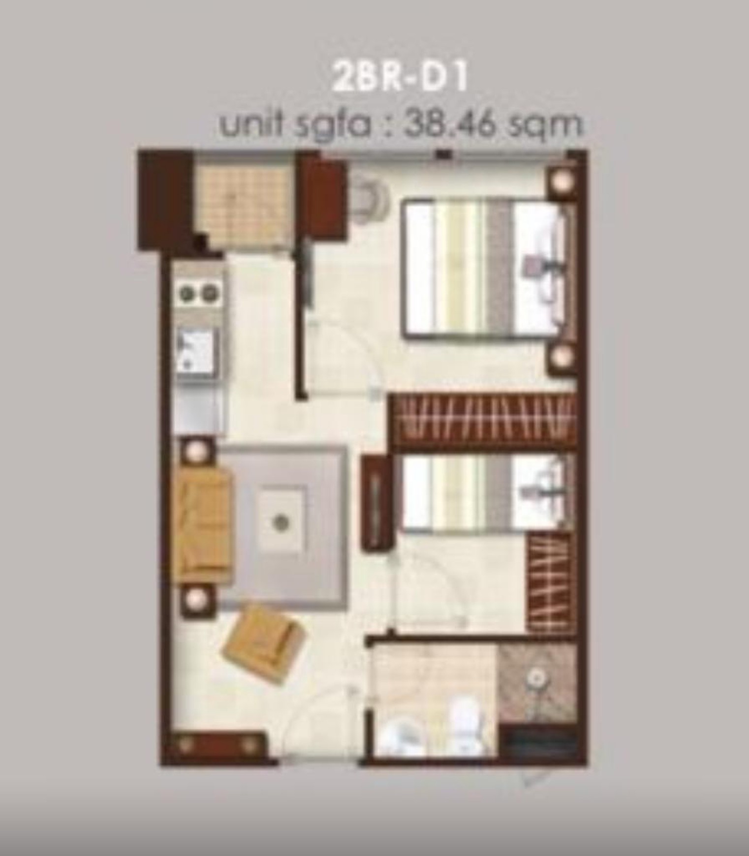 Apartemen Lokasi Strategis di Trans Park Bintaro, Tower Manhattan, Bintaro Sektor 7 