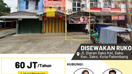 RUKO SEWA PALEMBANG 
