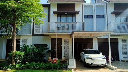 Dijual Rumah Asri Semi Furnished di Cluster Cynthia Summarecon