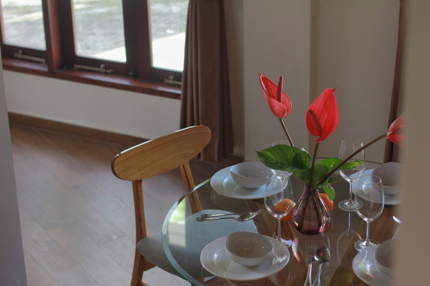 Leasehold - Contemporary 2-Bedroom Villa in Umalas with Rooftop Pool and Scenic Views