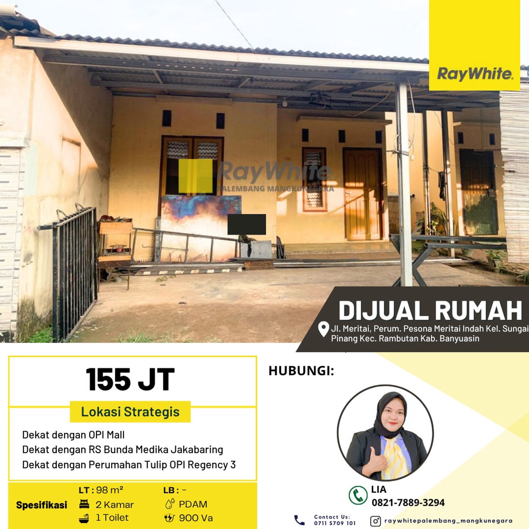 RUMAH JUAL MURAH PALEMBANG