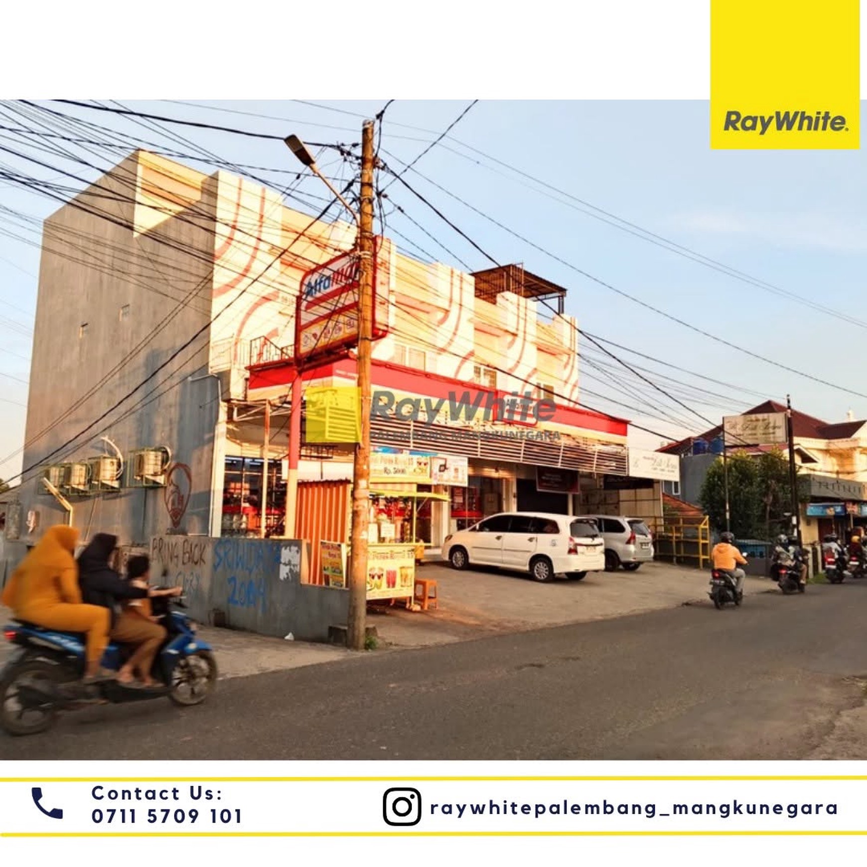 Dijual Ruko 4 Pintu & Kos 10 Pintu di Jl Isnpektur Marzuki Palembang