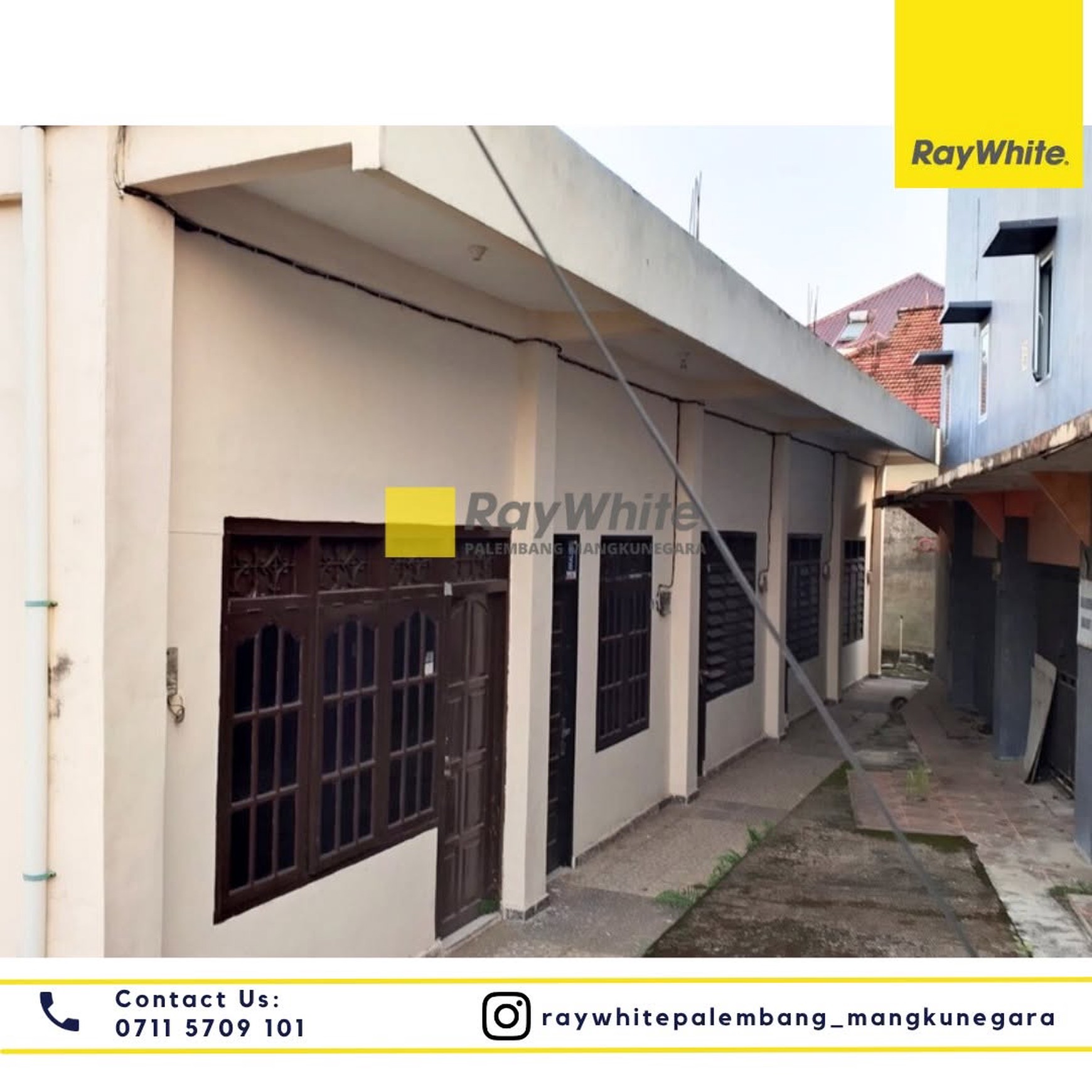 Dijual Ruko 4 Pintu & Kos 10 Pintu di Jl Isnpektur Marzuki Palembang