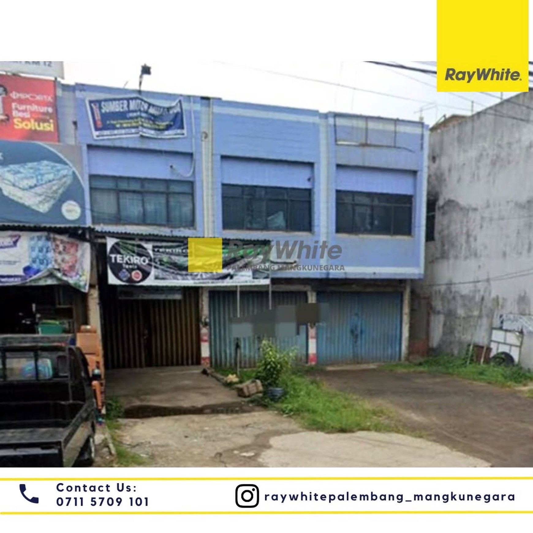 Dijual Ruko 1 Pintu Jl Raya Palembang Jambi Kab Banyuasin