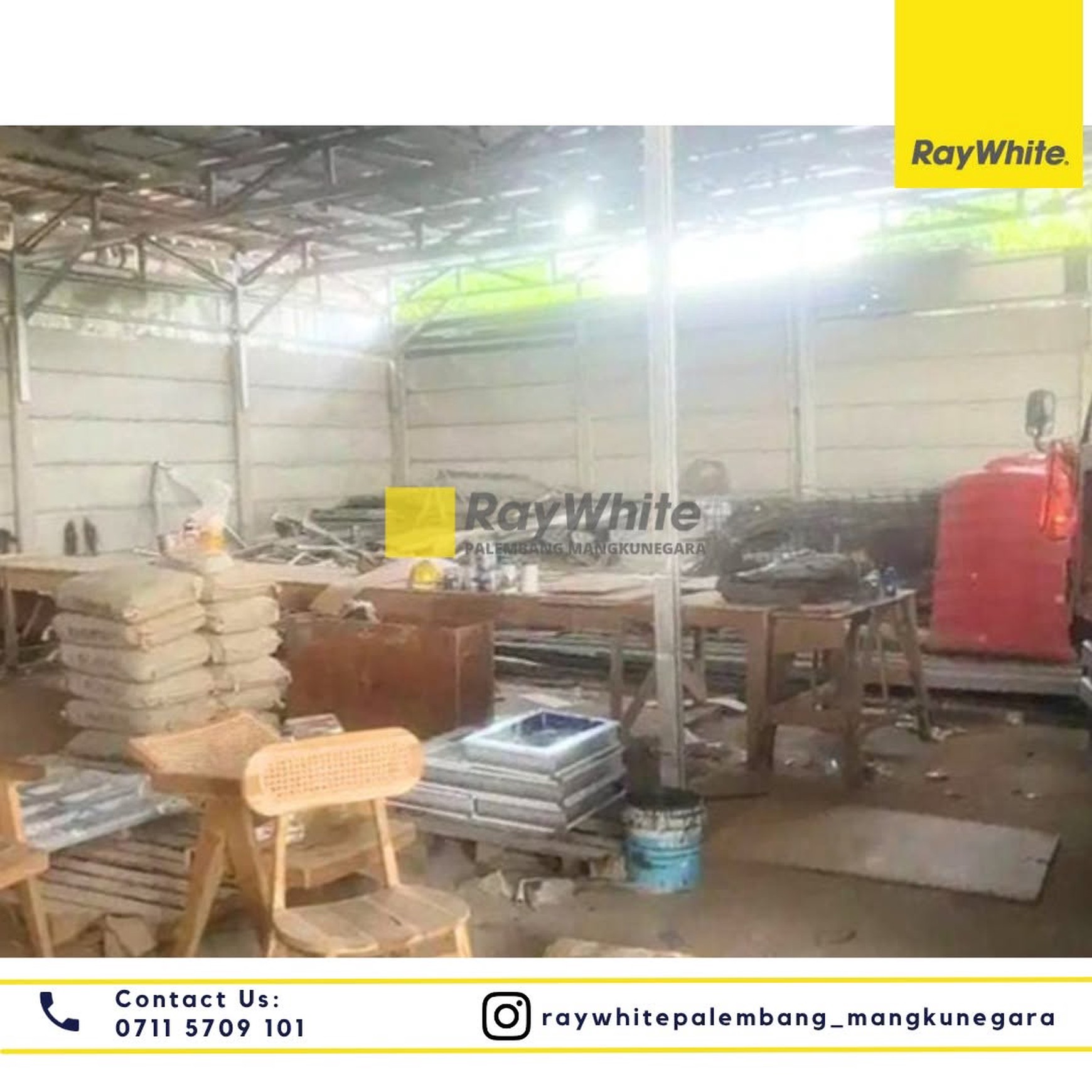 Disewakan Gudang & Kantor di Sukarami Kota Palembang