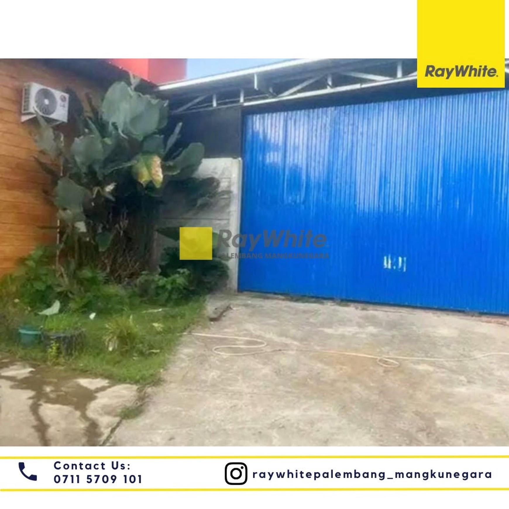 Disewakan Gudang & Kantor di Sukarami Kota Palembang