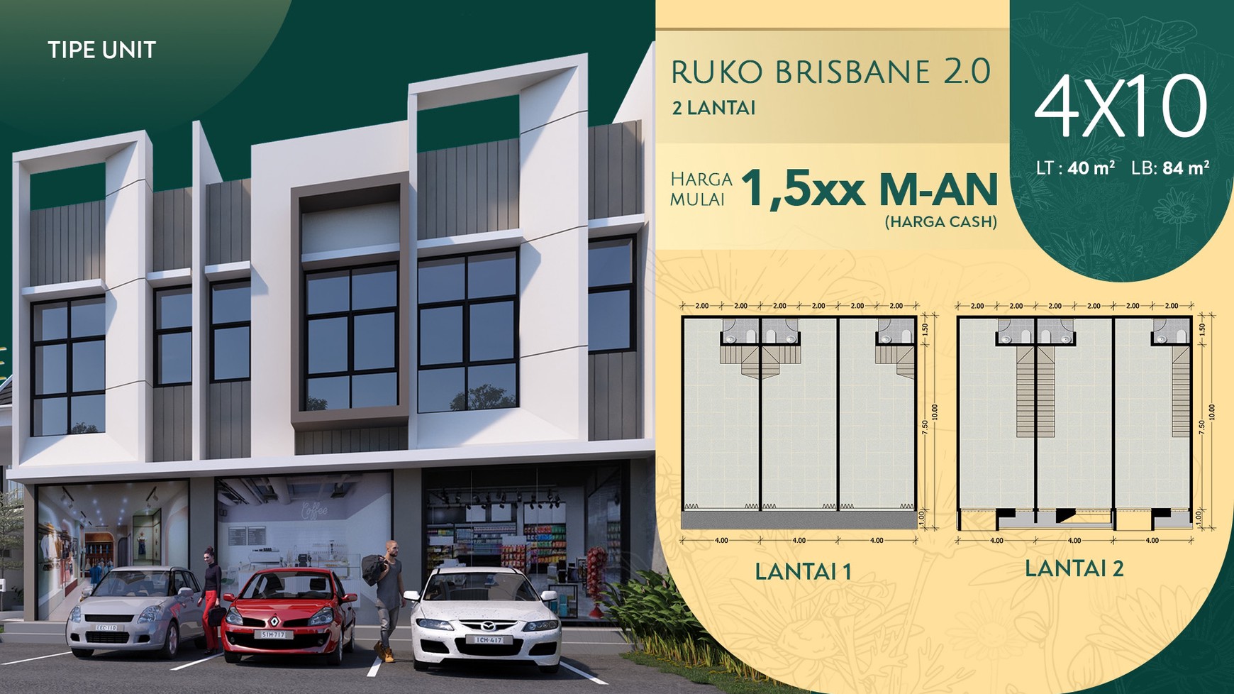 Rumah Hitung Tanah Area Cipete