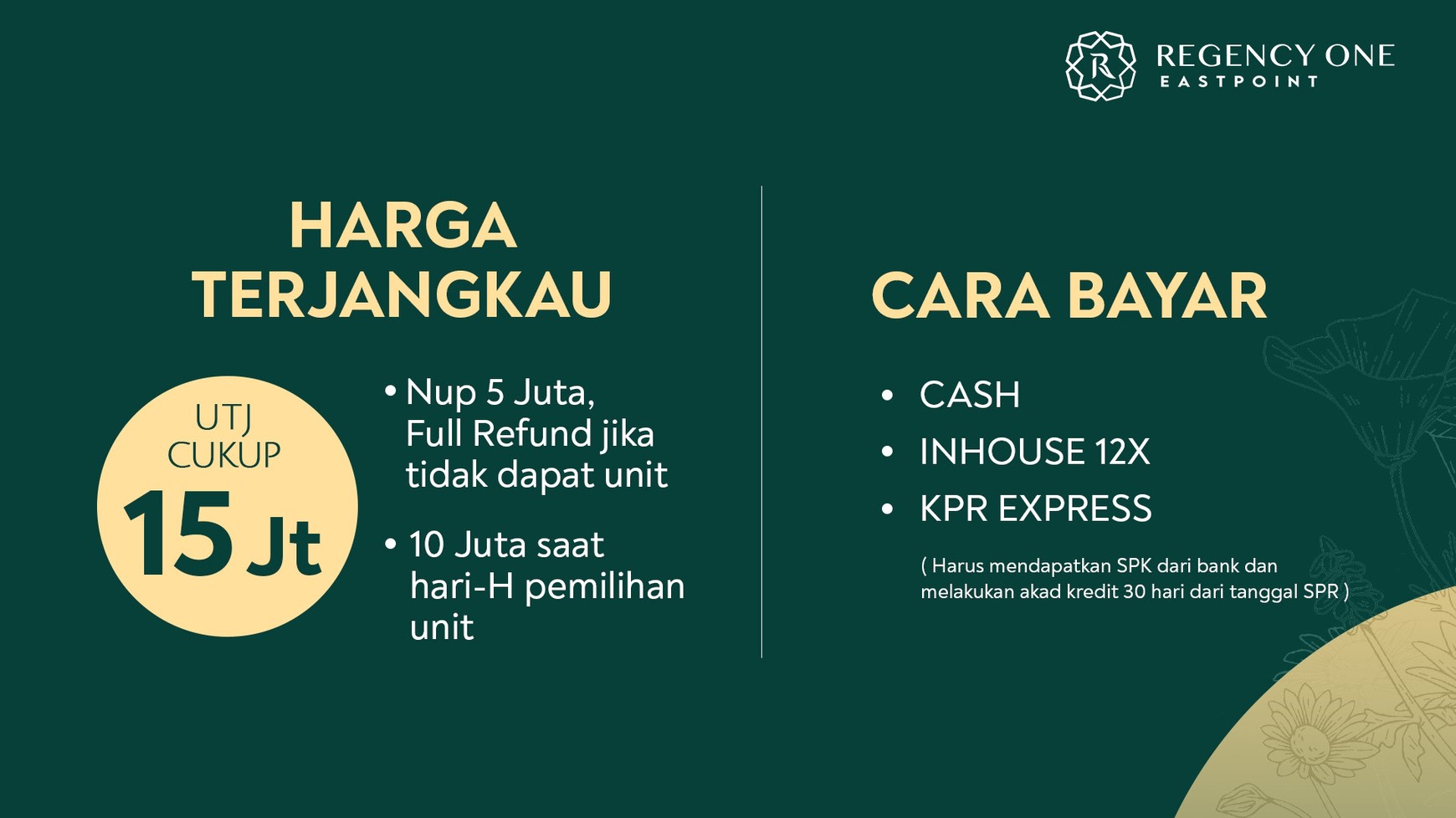 Rumah Hitung Tanah Area Cipete