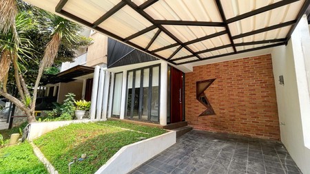 Rumah Siap Huni dengan Bangunan Baru dan Rapi @Discovery Fiore, Bintaro.
